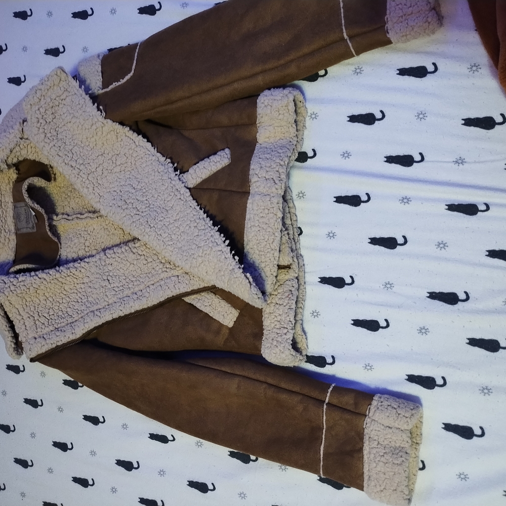 Brown Shearling Jacket